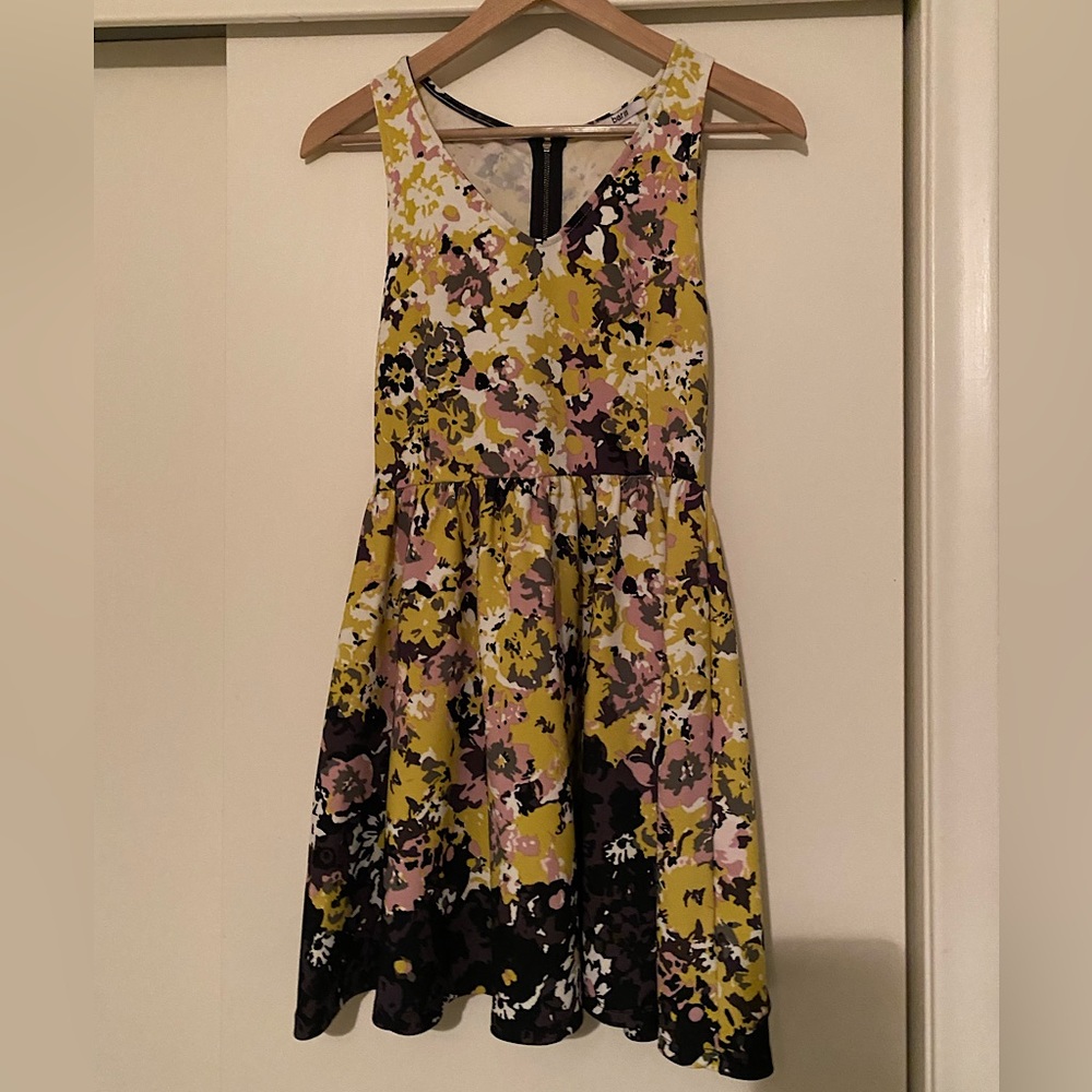 Floral mini dress
